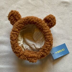 Brown Bear Ears Pet Hat